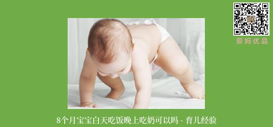 8个月宝宝白天吃饭晚上吃奶可以吗 - 育儿经验